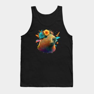 Capybara Hippie Tank Top